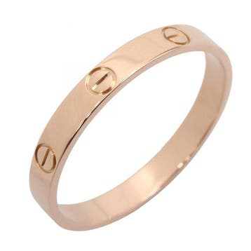 Cartier - Ring - mini love ring - 18 karaat Roségoud, Nieuw