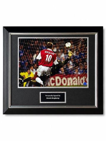 Arsenal - Premier League - Dennis Bergkamp Signed – Deluxe, Nieuw