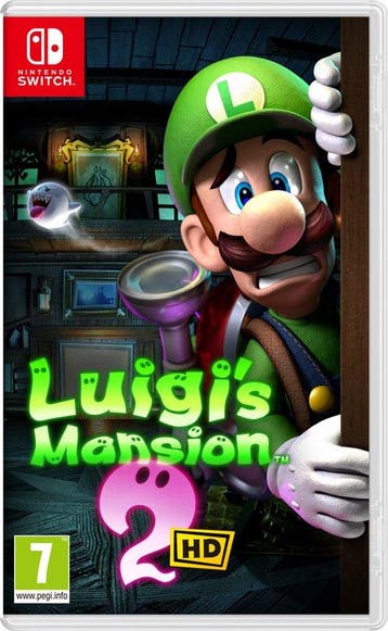 Switch Luigis Mansion 2 HD, Spelcomputers en Games, Verzenden, Zo goed als nieuw