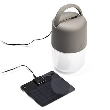 Solar tafellamp | Konstsmide (Led, Schemersensor, Grijs), Verzenden, Nieuw