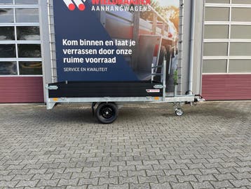 Saris plateauwagen | 256x150 cm - 1500 kg | Black Edition!!, Nieuw
