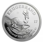 Krugerrand 1 oz 2017 (1.000.000 oplage), Verzenden, Zuid-Afrika, Losse munt, Zilver