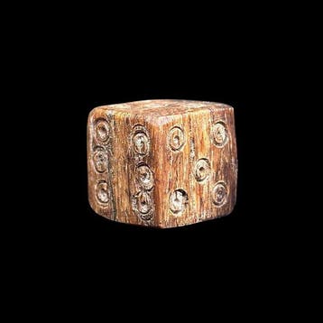Oud-Romeins, Keizerrijk Been dobbelsteen - Ancient Roman