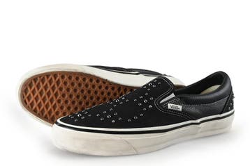 Vans Instappers in maat 45 Zwart, Kleding | Heren, Schoenen, Verzenden, Zwart, Overige typen, Zo goed als nieuw