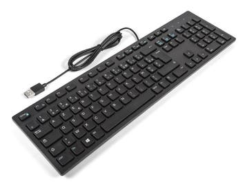 Dell KB216-BK-FR USB bedraad multimedia toetsenbord AZERTY, Computers en Software, Ophalen of Verzenden, Nieuw