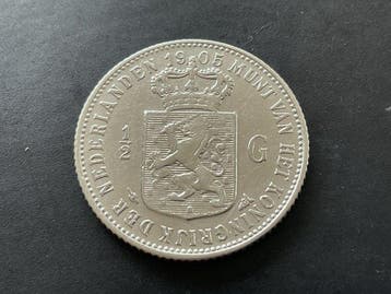 Nederland. Wilhelmina. 1/2 Gulden 1905 (Zonder minimumprijs)