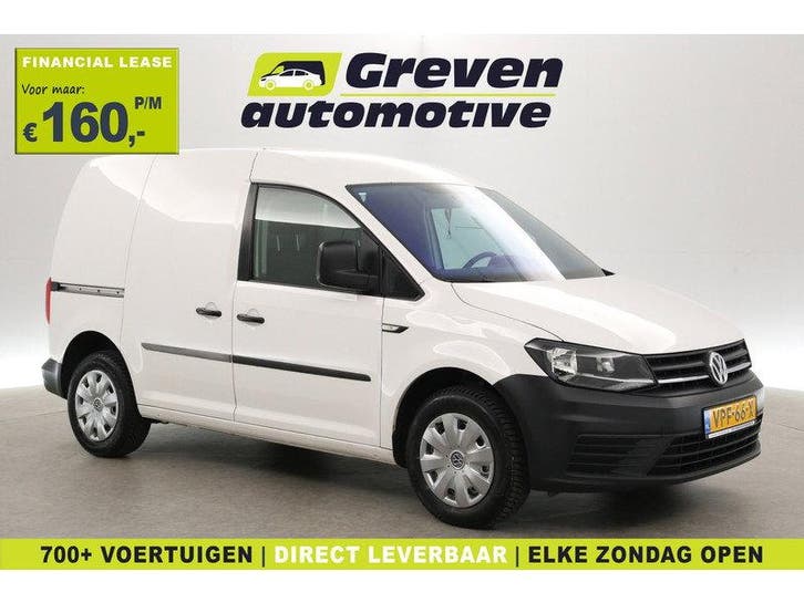 Volkswagen Caddy 2.0 TDI | Airco | Cruise | Elektrpakket |, Auto's, Bestelauto's, Handgeschakeld, Diesel, Wit, Volkswagen
