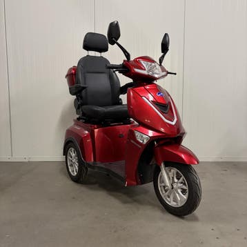 Nipponia 2 Fast scootmobiel (2024) (Grijs, Rood), Ophalen of Verzenden, Gebruikt, Overige merken, 16 km/u of meer