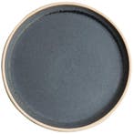 Borden | CANVAS | Keramiek | Blauw | 6 Stuks | Ø180x15(h)mm, Verzenden, Nieuw in verpakking