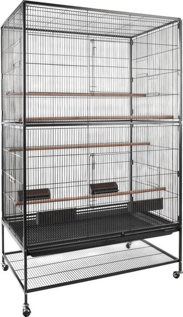 Volière Flamingo Valor Antraciet – Luxe Metalen Binnenvol, Verzenden, Nieuw, Metaal, Overige typen