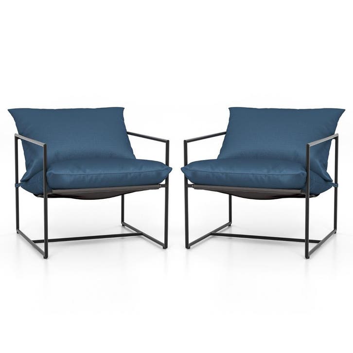 LIVSK Ergonomische Vrijetijdsstoelen Set van 2 - Uniek Sling, Huis en Inrichting, Banken | Complete zithoeken, Nieuw, Verzenden