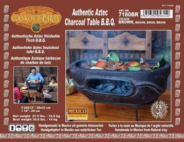 Mexicaanse Barbecue SOL-Y-YO 7180BR ovaal GOEDKOOPSTE NL!, Ophalen of Verzenden, Nieuw, SOL-Y-YO, Met accessoires