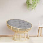 vidaXL Zitkussen rond Ø 100x11 cm oxford stof grijs, Huis en Inrichting, Woonaccessoires | Kussens, Verzenden, Nieuw, Grijs
