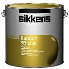 SIKKENS RUBBOL SB PLUS - alleen donkere kleuren - 4 maal..., Ophalen of Verzenden, Nieuw, Overige kleuren, Lak