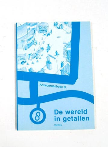 De Wereld in Getallen 3 antwoordenboek herz. B gr 8, Verzenden, Gelezen