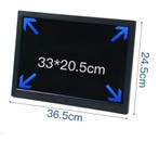 15.4 Inch Digitale Fotolijst HD USB SD Video Muziek Foto, Verzenden, Nieuw