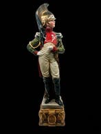 Capodimonte, Rare - Bruno Merli - Figuur - Dragoon officer -, Antiek en Kunst