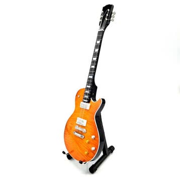 Miniatuur replica Gibson Les Paul gitaar Slash Guns N Roses, Verzenden, Nieuw, Pop, Beeldje of Miniatuur
