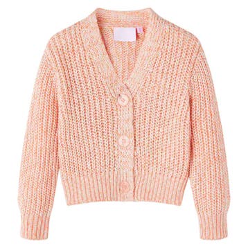 vidaXL Kindervest gebreid 104 gemengd roze, Verzenden, Nieuw