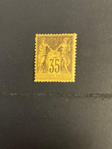 Frankrijk 1877/1877 - Vrede en Handel type II Sage,, Gestempeld