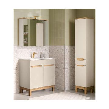 Badkamermeubel Safina 80CM (Badkamermeubels), Huis en Inrichting, Badkamer | Badkamermeubels, Ophalen of Verzenden, Nieuw