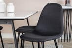 Eetkamerstoel - Sofia - Zwart  - Jörn, Verzenden, Nieuw