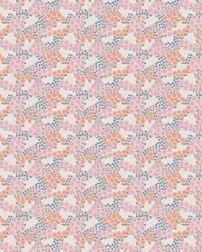 Tafelzeil Bloemetjes Oranje/Roze, Nieuw, Roze