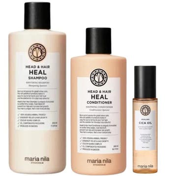 Maria Nila Head & Hair Heal Luxe Set - 350+300+100ml, Ophalen of Verzenden, Nieuw, Overige typen