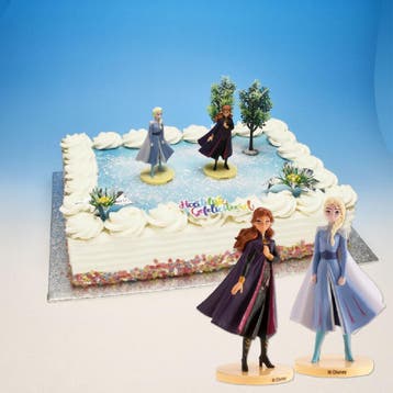 Frozen 2 Taartset - Anna & Elsa (Disney), Verzenden, Nieuw