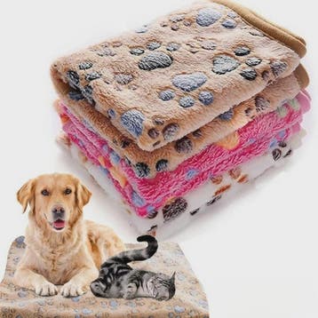 Zachte Pluche Deken voor Huisdieren - Warm & Comfortabel met, Verzenden, Nieuw