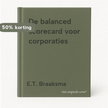 De balanced scorecard voor corporaties 9789076356044, Verzenden, Gelezen, E.T. Braaksma