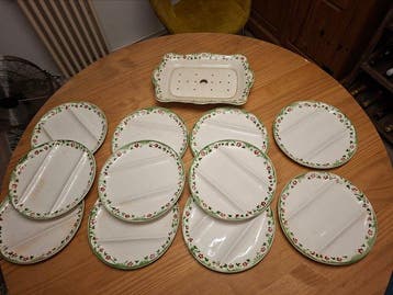 Digoin Sarreguemines - Tafelservies (13) - Aardewerk