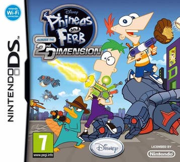 Phineas and Ferb Across the 2nd Dimension (Nintendo DS), Verzenden, Gebruikt, Vanaf 3 jaar