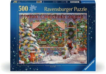 The Christmas shop Puzzel (500 stukjes) | Ravensburger -, Verzenden, Nieuw