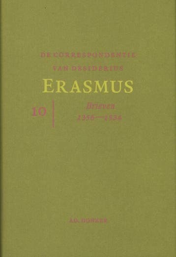 CORRESPONDENTIE VAN ERASMUS deel 10 9789061006718, Boeken, Verzenden, Zo goed als nieuw