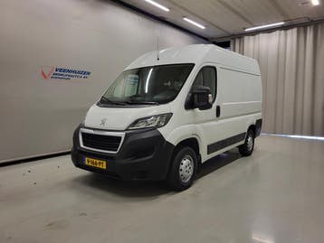 Peugeot Boxer 2.0BlueHDI L1/H2 Inrichting Euro 6!, Gebruikt, Euro 6, Wit, Onderhoudsboekje
