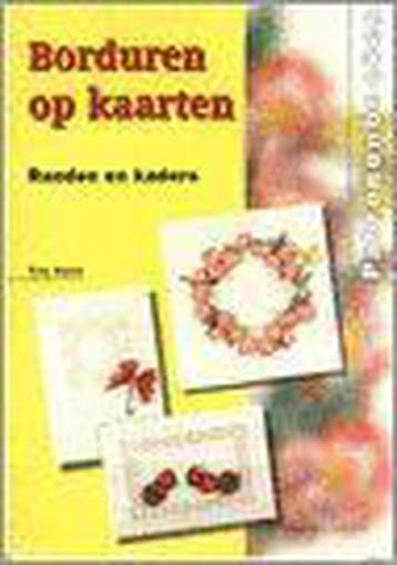 Borduren op kaarten / Patronenboeken - T. Harts, Verzenden, Zo goed als nieuw, T. Harts