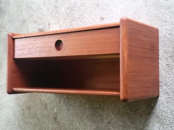 Vintage Deense floating wandkast van Kai Kristiansen voor Vi, Ophalen of Verzenden, Nieuw