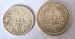 Bulgarije. Alexander I. Set of 2 coins: 1 & 2 Leva 1882