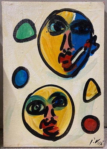 Peter Robert Keil (1942) - Zwei Gesichter