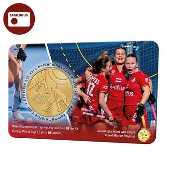 België 2,5 euromunt 2026 ‘WK Hockey in België en Nederland’, Verzenden