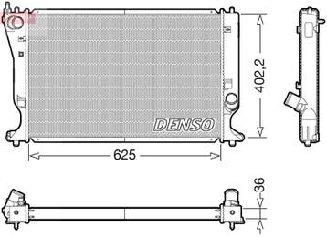 Radiateur o.a: Toyota, Avensis (T25, B1B) - B1D), Ophalen of Verzenden, Nieuw, Toyota