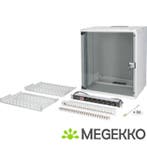 Digitus 19  network bundle, 12U cabinet and equipment, gr, Computers en Software, Computerbehuizingen, Verzenden, Nieuw