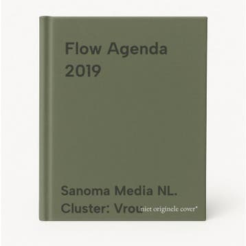 Flow Agenda 2019 8710722010769, Verzenden, Zo goed als nieuw, Sanoma Media NL. Cluster: Vrou
