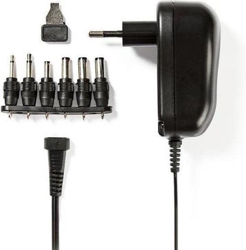 Nedis Universele AC-Stroomadapter - 12 W - 3 / 4.5 / 5 / 6 /, Verzenden, Zo goed als nieuw