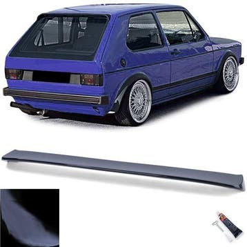 Achterklep Spoiler VW Golf 1 74-85 Glans Zwart, Ophalen of Verzenden, Nieuw