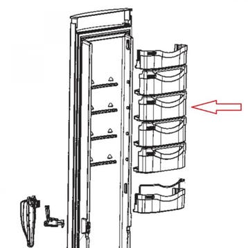 Dometic RML8230 Deurvak Koelkast, Ophalen of Verzenden, Nieuw