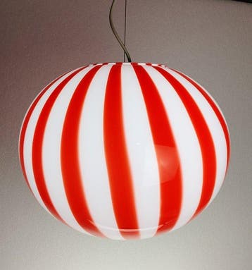 Plafondlamp - Muranoglas - Hanglamp D40, Antiek en Kunst