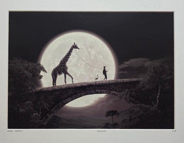 Thomas Herbrich (1955) - Moonscape - exemplaire rare et