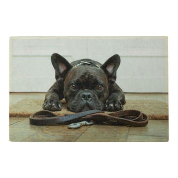 deurmat humor franse bulldog 75x50cm, Verzenden, Nieuw